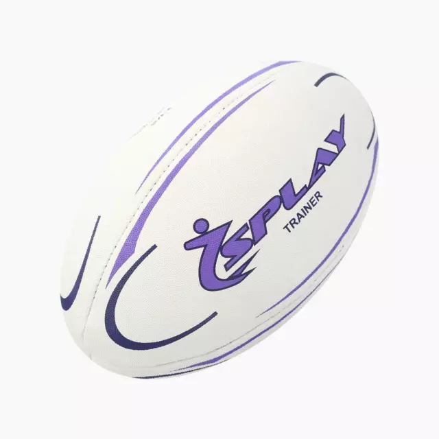 Splay Trainer Rugby Ball Training Rubber Pre Match Balls Coaching Size -3, 4, 5