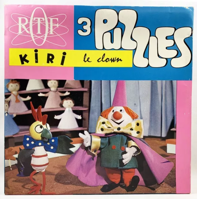 Kiri le Clown - ORTF - Coffret 3 Puzzles