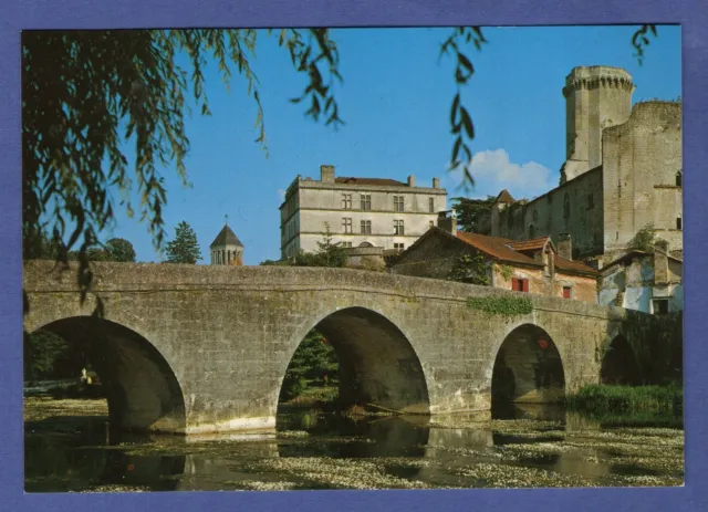 GB * CPA / Postcard: Bumblebees -> Le Château et le vieux Pond ...
