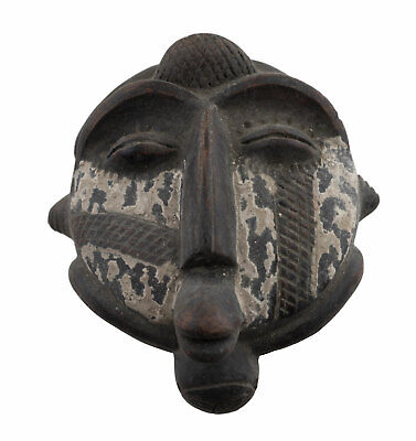 Masquette Fetish Turtle Art African Terracotta Mask Divination 16948
