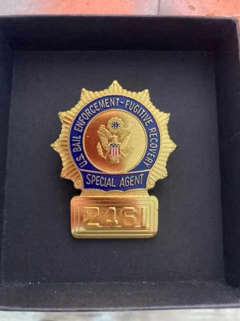 U.S. BAIL ENFORCEMENT FUGITIVE RECOVERY SPECIAL AGENT Police Metal Badge N Y P D