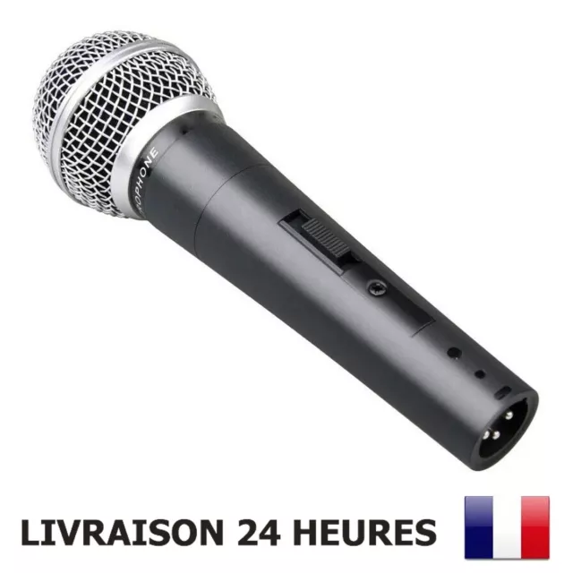 Micro / Microphone Dynamique Style SM58 de Qualité Studio