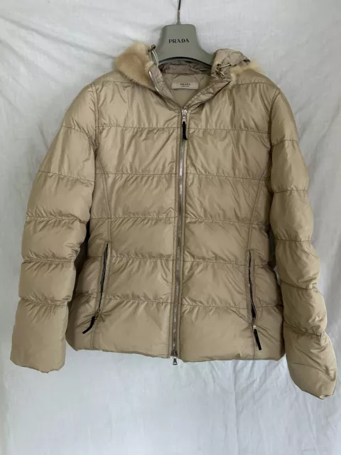 Top Original PRADA Jacke Daunenjacke Größe 44