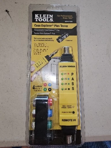 Klein Tools VDV512-058 Coax Explorer® Plus Tester - New in Package