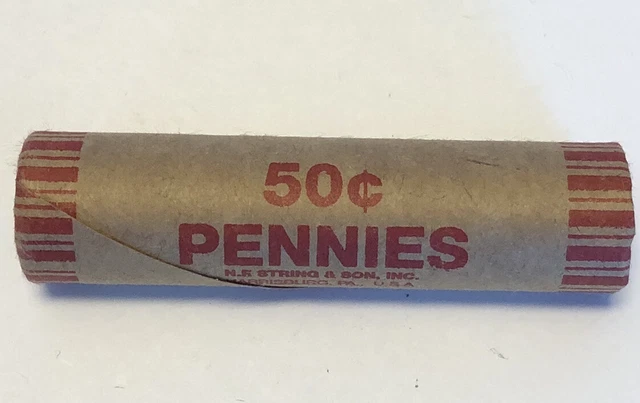 Lincoln Wheat Penny And 1, 1907 Indian Head Roll  Wheats From 1913-1958. S,P & D 3