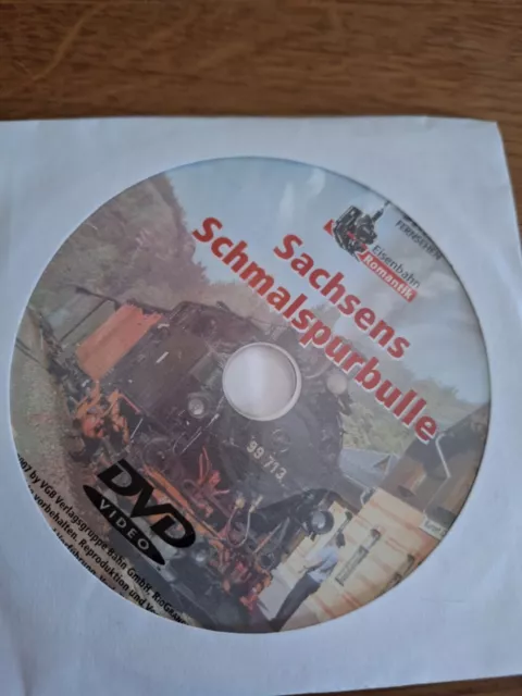 1 Sachsens Schmalspur Bulle DVD SWR Eisenbahn Romantik. Gebrauchter Zustand. Hab