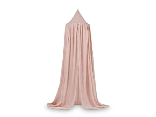 Jollein Baldachin Vintage Pale Pink - Höhe 245 cm - Betthimmel Babybett Kinde...