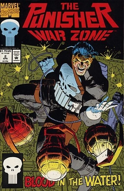 PUNISHER WAR ZONE Vol.1 2,3,7,8 Lot (Marvel Comics/1992 Series)
