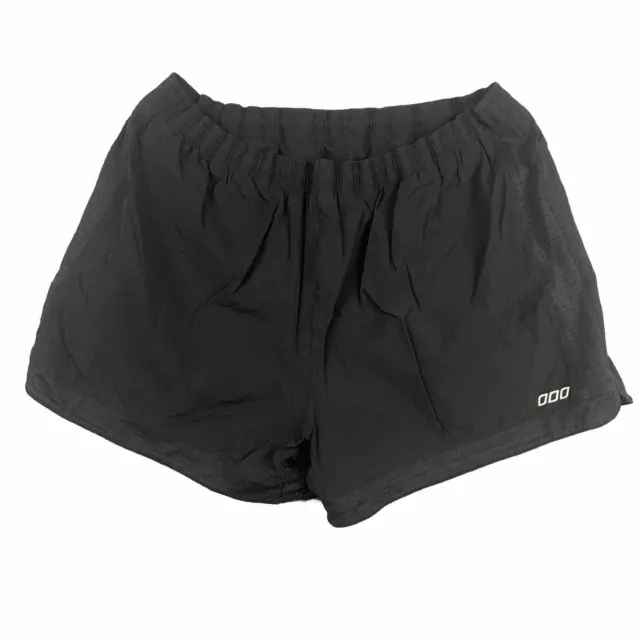 Lorna Jane Shorts Womens Size L Large Black Running Gym Workout Elastic Waist