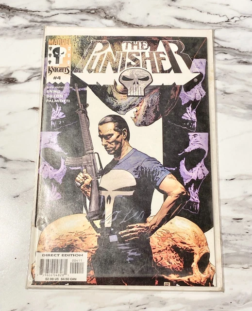 The Punisher by Garth Ennis Vol. #3 ISSUE #1-4 Marvel Knights Great Shape VG 5