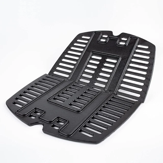 Grille De Barbecue En Fonte Pour Weber Q100, Q120, Q140, Etc. – Dimensions 43,2x32 Cm – Neuf – Marque Saikende