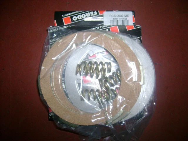 Kit Dischi Frizione Ferodo  Fcs0507Me X Ape 50 Vespa Pk Xl Rush 4 Dischi 6 Molle