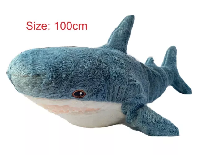 New Genuine Ikea Blahaj Soft Large Shark Toy For Kids Play Gift 100Cm Soft Toy!