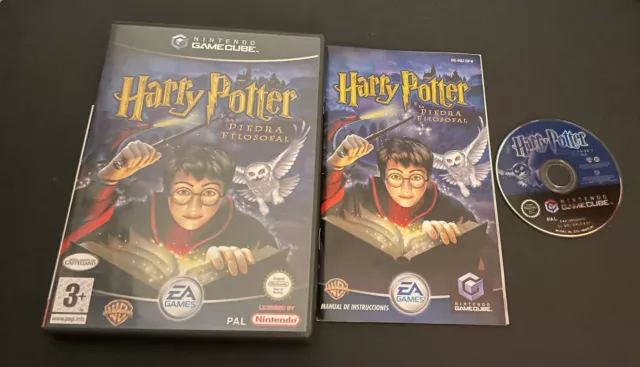 Harry Potter And The Stone Filosofal Gamecube Game Cube Pal Spanish