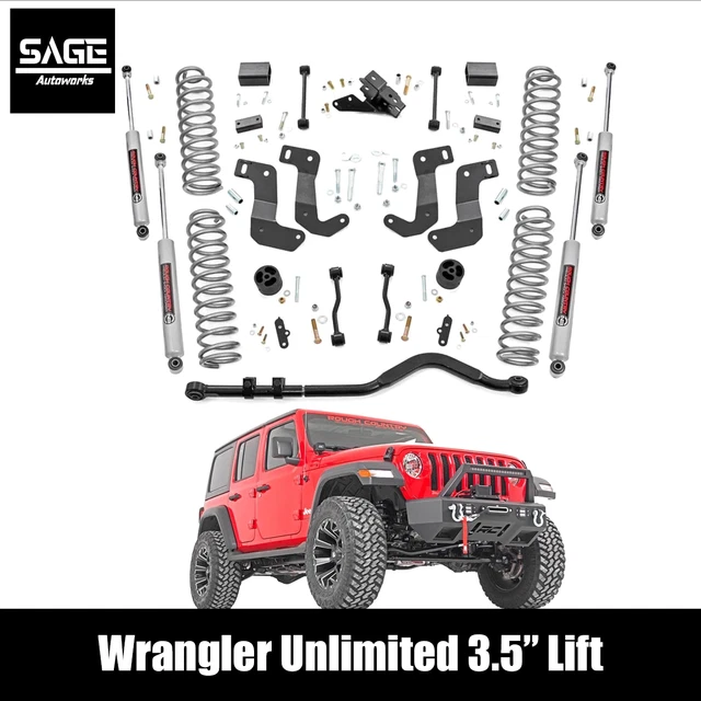 3.5 INCH LIFT Kit for Jeep Wrangler JL Unlimited 699.95 PicClick