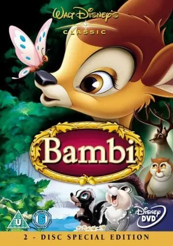 Bambi Walt Disney DVD (1942) 2 Disc Special Edition