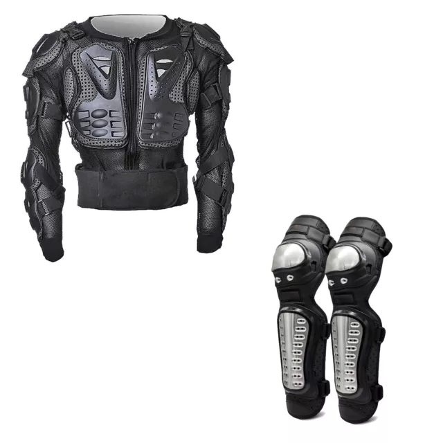 NEW MX Quad BYouth Kids Adults Motocross Protector Body Armour + Knees Guard AU