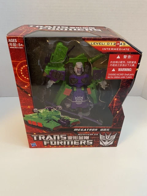 TRANSFORMERS GENERATIONS MEGATRON GDO Exclusive Decepticon Hasbro CHUG ...