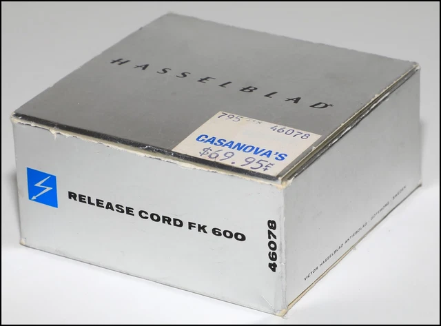 Hasselblad FK 600 remote release Cord for 500EL EL/M EL/X (20' -- I think)  NIB