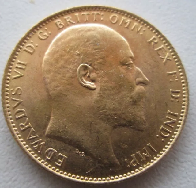 King Edward VII Gold Sovereign 1907