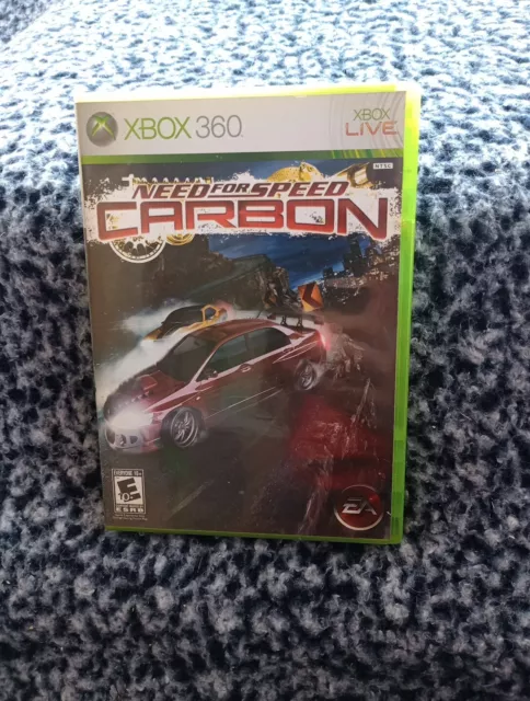 Need for Speed: Carbon (Microsoft Xbox 360, 2006) TESTED WORKS CIB