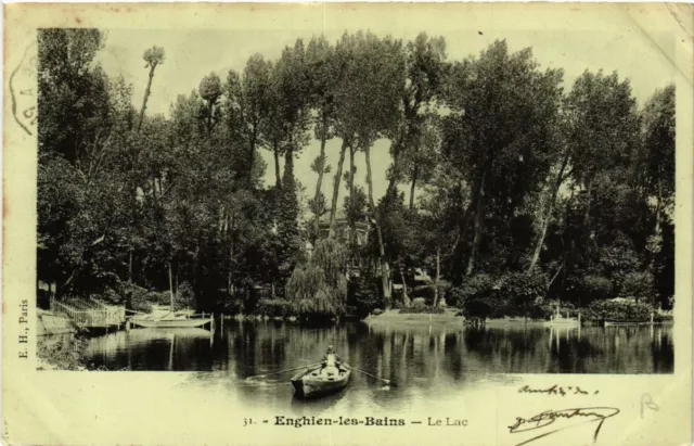 CPA ENGHIEN-les-BAINS - Le Lac (519267)