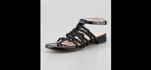 Taryn Rose Women Black Sandals Size 6.5