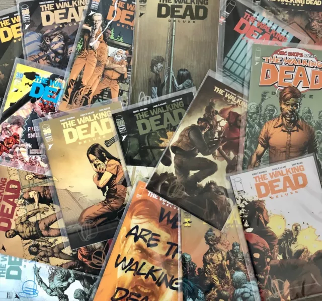 Walking Dead Deluxe #7-86  Regular & Variant Covers Signed By Charlie Adlard