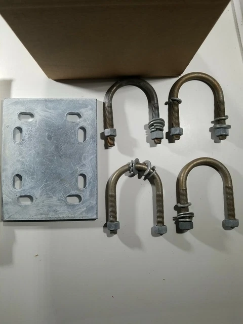 Lot of 2 Kits Pipe to Pipe Clamps Pipe Transfer Kit 2 3/8 to 2 3/8 Valmont B2508