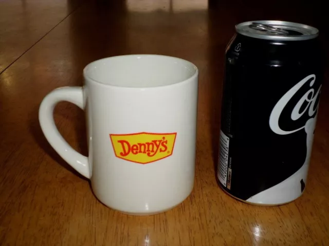 DENNY'S RESTAURANT & BAH HUMBUG SANTA CLAUS !, Ceramic Coffee Mug / Cup, Vintage