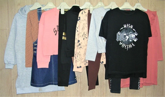 ZARA NEXT M&S etc Girls Bundle Leggings Tops Dress Jumper Age 6-7 122cm