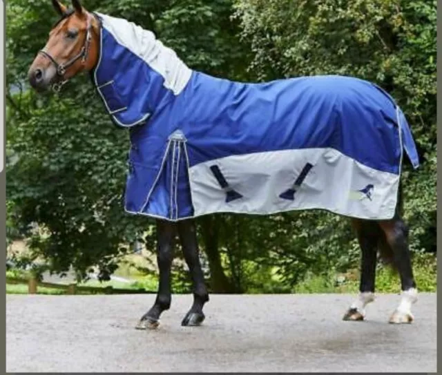 New ** Fieldmasta 100G Dome Neck Masta Turnout Rug 7Ft6