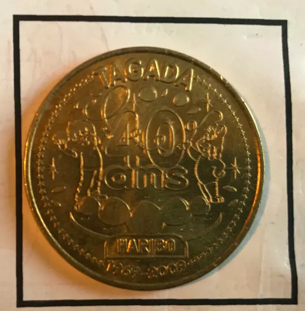 Monnaie De Paris Medaille Jeton Touristique Evm Mdp Haribo Fraise 40 Ans