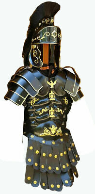 Roman Armor, Greek Muscle Armour, Medieval  Jacket with Shoulder & Helmet