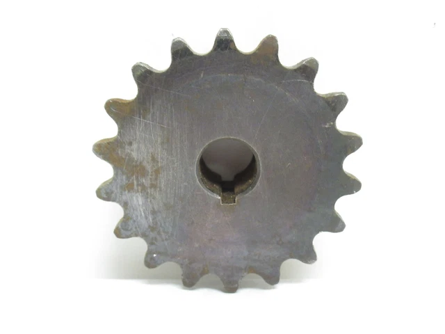 231443 Old-Stock; Tsubaki 35B18F-1/2 Sprocket #35; 18 Teeth; 1/2"ID