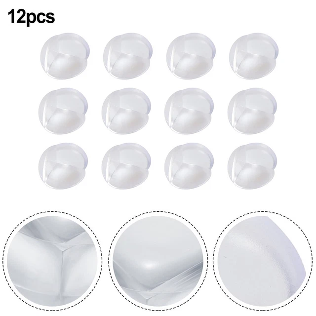 Protector de esquina transparente para mesa de té garantiza seguridad evita incidentes
