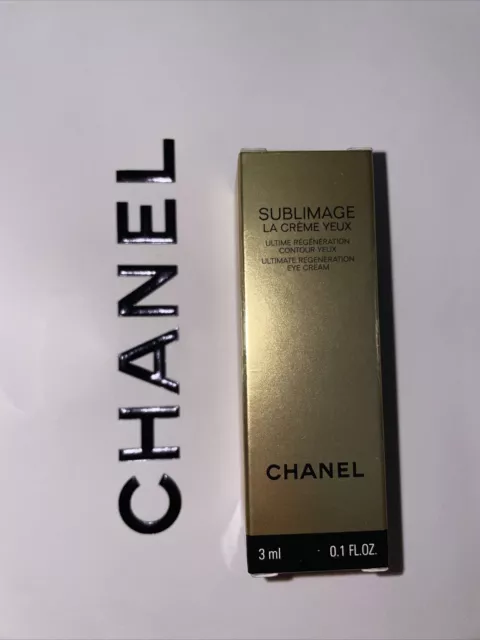 12X CHANEL SUBLIMAGE La Creme Yeux Ultimate Eye Cream 0.1 oz/3ml Each NIB  $124.26 - PicClick AU