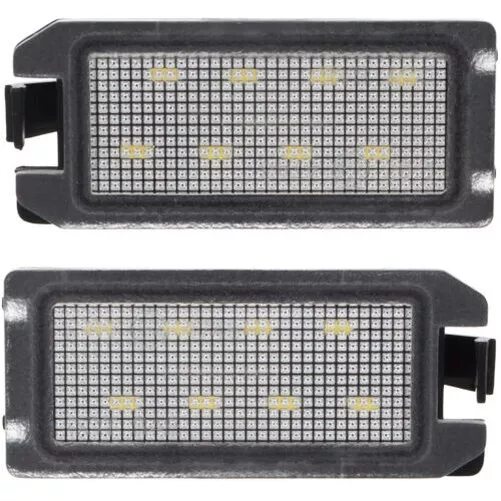 2x LED Éclairage De Plaque Lumières Kit pour Fiat 500 à Partir De 2013-2019