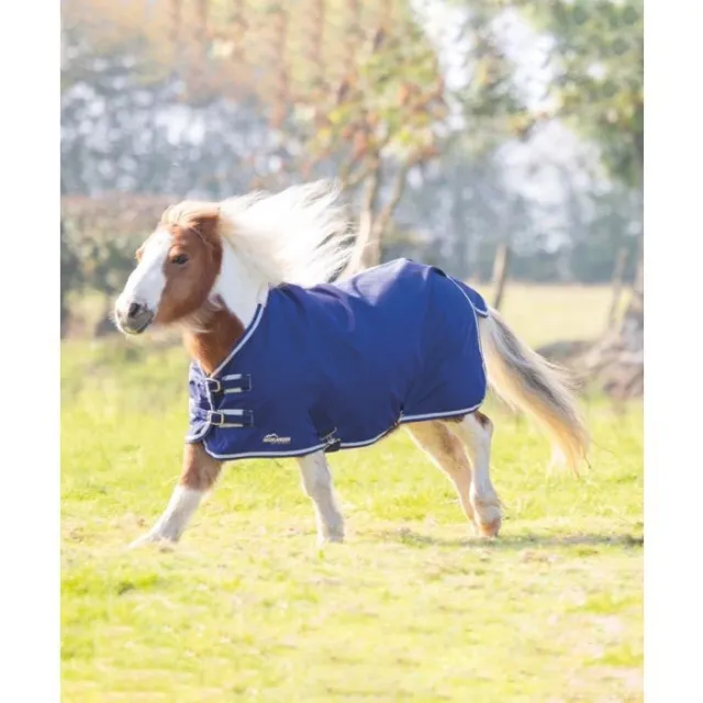 Shires Mini Or Foal  Highlander Turnout Blanket Lite 45” Amethyst Needs Wash