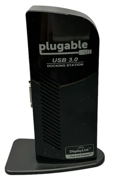 Plugable USB 3.0 Universal Laptop Docking Station Dual Monitor / Windows UD-3900