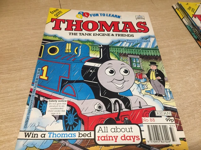 Thomas Tank Engine Learning THOMAS THE TANK engine & friends fun to learn no88 £4.99 - PicClick UK