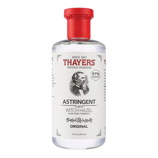 Original Witch Hazel Astringent with Aloe Vera, 12 ounce bottle