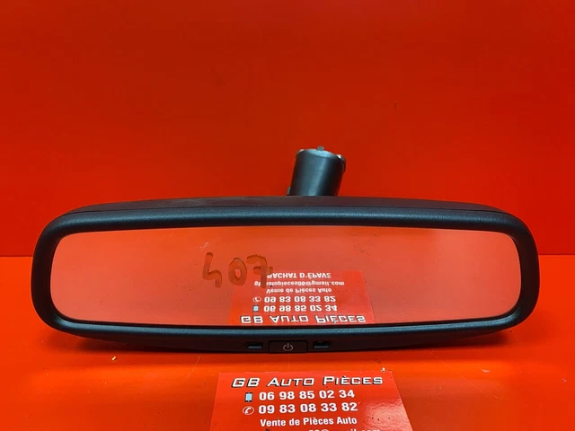 Rétroviseur Intérieur électrochrome (miroir Auto-dimmable) Pour Peugeot 407 - Occasion En Bon état