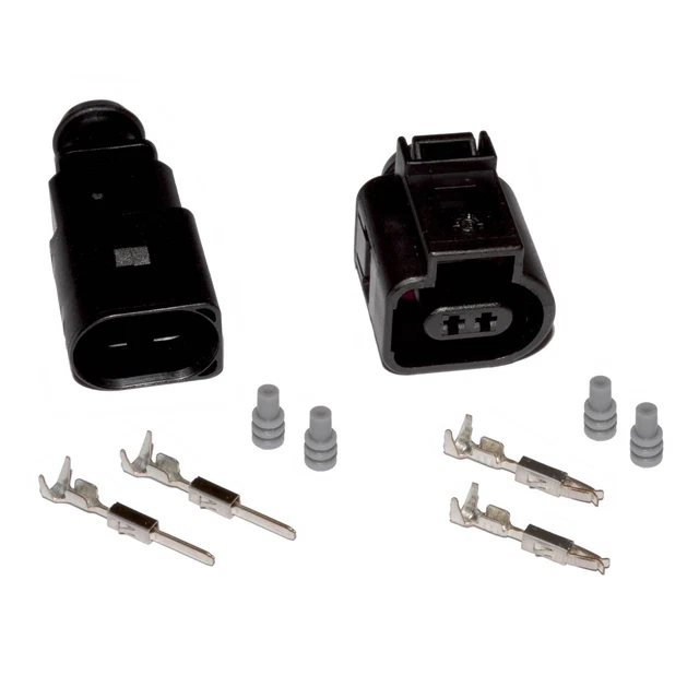 KIT RIPARAZIONE 1J0973802 Spina 2-pol. Cablaggio ABS Esp Per VW - Foto 12