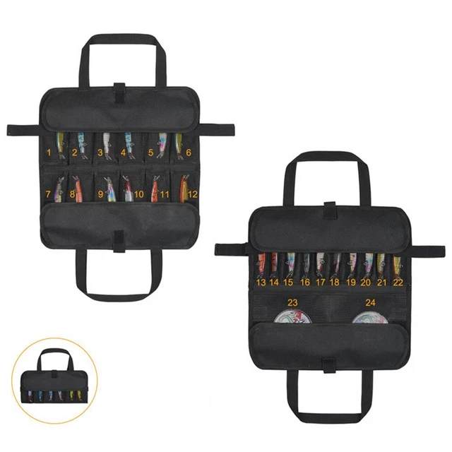 Sac de Rangement Pêche Gear Pêche Matériel Iscas Maille Sac SPORTS Empilables