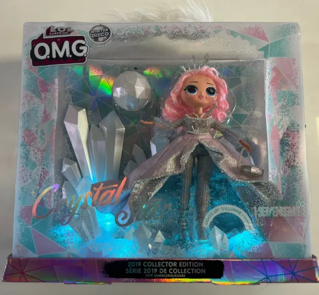 LOL Surprise OMG Crystal Star 2019 Collector Edition Doll Winter Disco in Hand