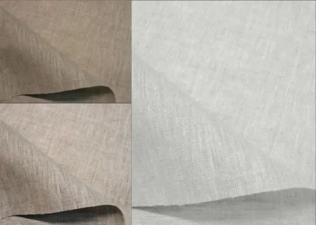 Tessuto puro lino per arredamento Stoffa di lino vendita riferita a cm. 50 x 150
