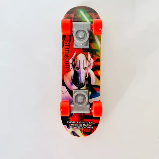 Star Wars Clone Wars Fingerboard McDonalds - General Grievous, 2010