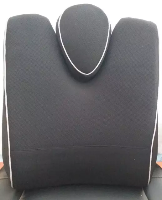 Cojín trasero Tusscle, cojín lumbar de espuma viscoelástica para silla de oficina, coche y sofá