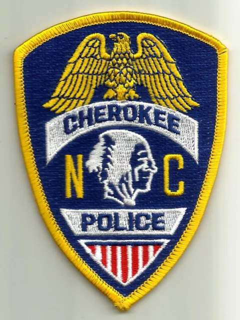 Cherokee Nation North Carolina Tribal Police SSI Patch